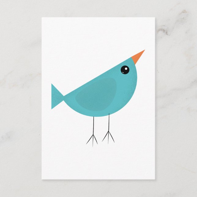 Birdy Begleitkarte (Vorderseite)