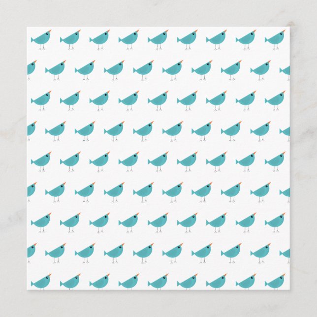 Birdy Hinweiskarte (Vorderseite)