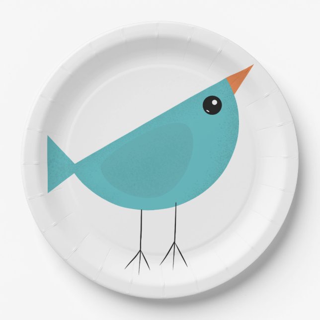 Birdy Pappteller (Vorderseite)