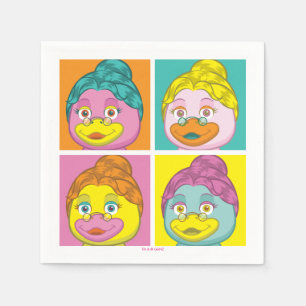 Birdy Pop Art Serviette