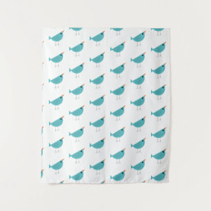 Birdy Wandteppich