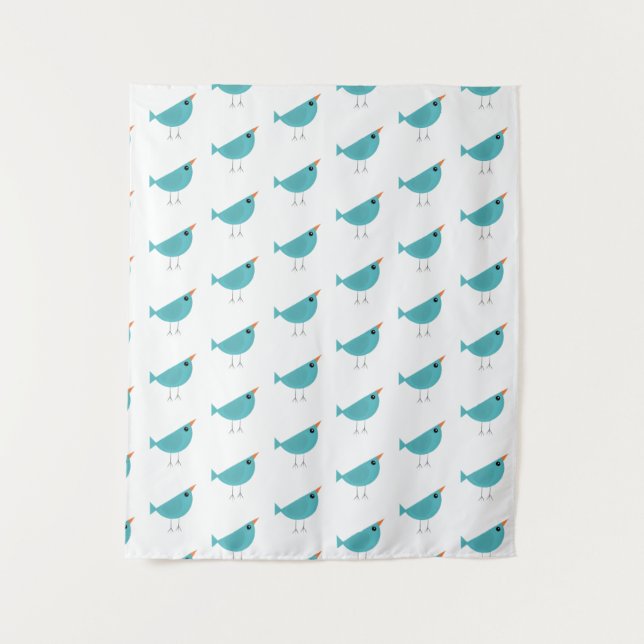 Birdy Wandteppich (Vorderseite)