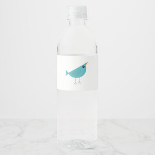 Birdy Wasserflaschenetikett