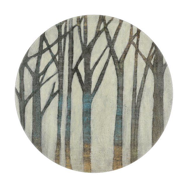 Birke Line I Schneidebrett (Vorderseite)