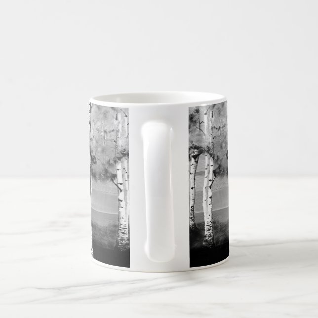 Birken-Baum-Kaffee-Tasse Tasse (Henkel)