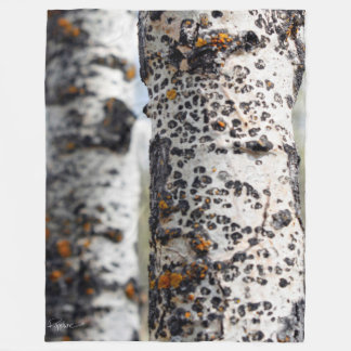 Birken-Baum-Wurfs-Decke Fleecedecke