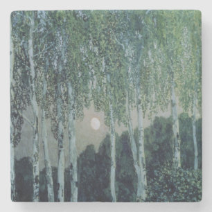 Birken-Bäume Steinuntersetzer