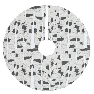 Birken-Baumrock Polyester Weihnachtsbaumdecke