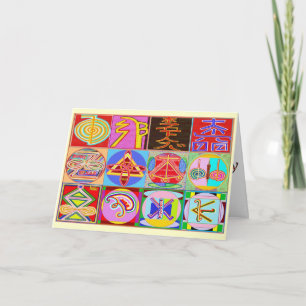 Birken-Land-alles Gute zum Geburtstag - Reiki Karte