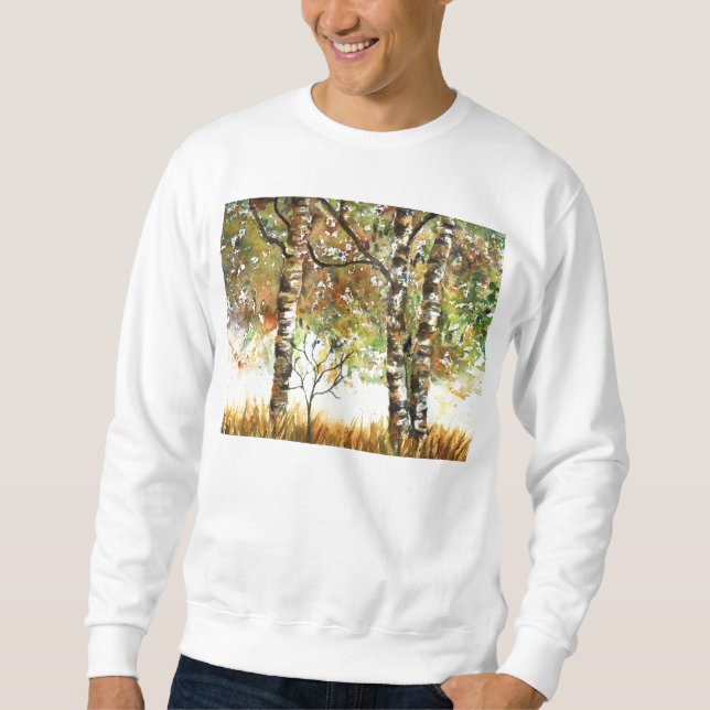 Birken-Schweiss-Shirt Sweatshirt (Vorderseite)