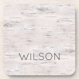 Birkenbaum NAME Außenbereich Natur oberflächlich n Getränkeuntersetzer