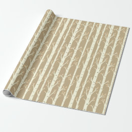 Birkenbäume Geschenkpapier