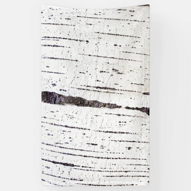Birkenrinde Banner (Vertikal)