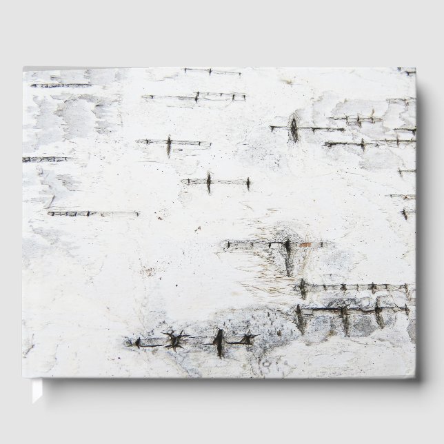 Birkenrinde Gästebuch (Vorderseite)