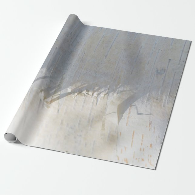 Birkenrinde Geschenkpapier (Ungerollt)