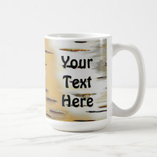 Birkenrinde Kaffeetasse