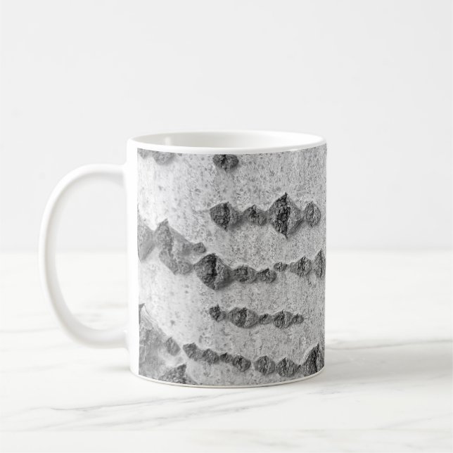 Birkenrinde Kaffeetasse (Links)