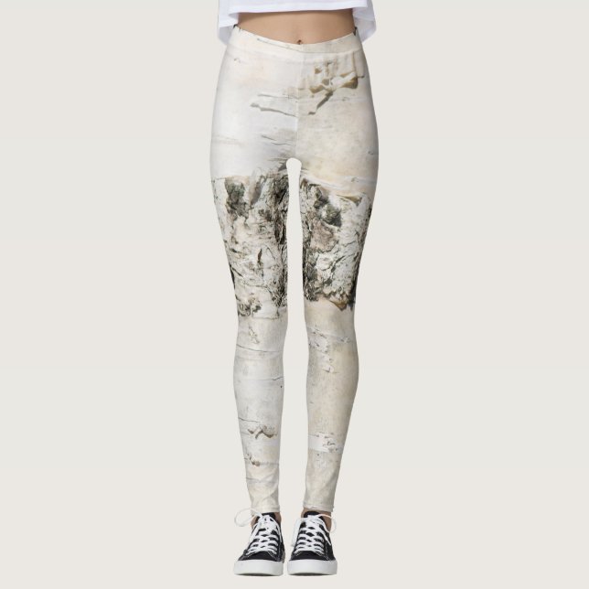 Birkenrinde Leggings (Vorderseite)