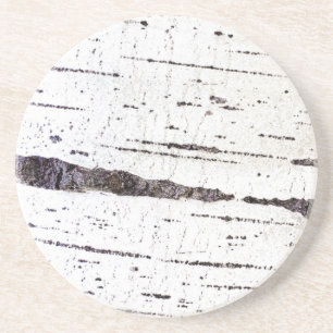 Birkenrinde Sandstein Untersetzer