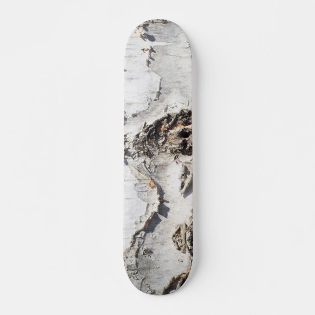 Birkenrinde Skateboard (Vorne)