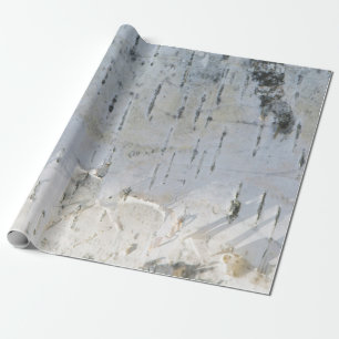 Birkenrindenmuster Geschenkpapier