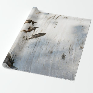 Birkenrindenmuster Geschenkpapier