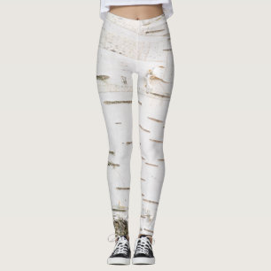 Birkenrindenmuster Leggings