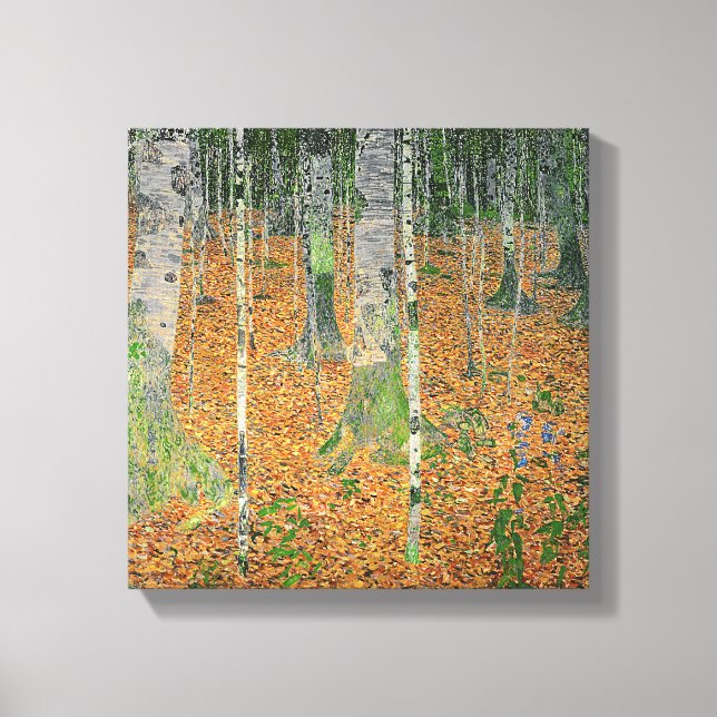 Birkenwald, 1903 leinwanddruck (Vorderseite)