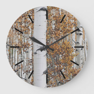 Birkenwald Große Wanduhr
