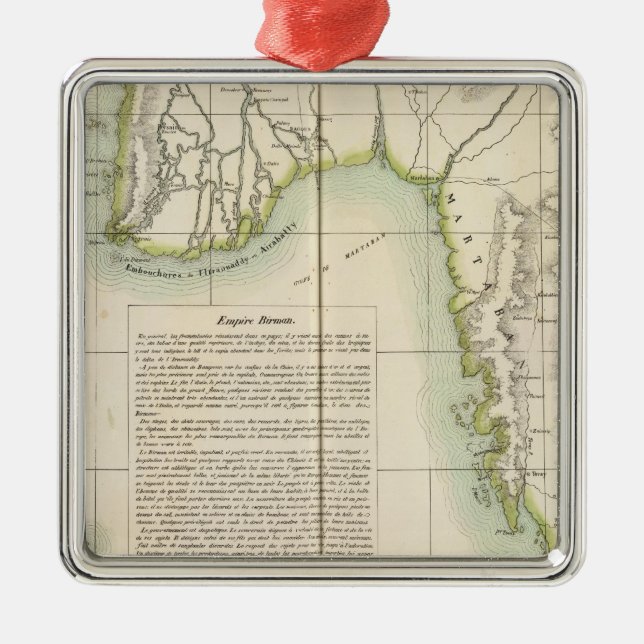 Birma 104 silbernes ornament (Vorne)