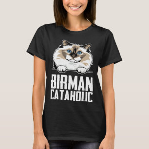 Birma-Katzen Birma-Kätzchen Birma-Mutter T-Shirt