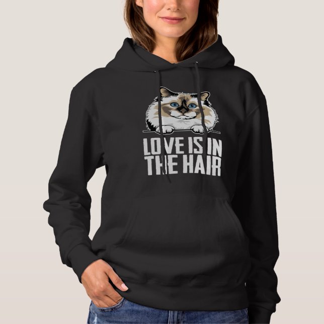Birman cat  Birman  Birman mother  1 Hoodie (Vorderseite)