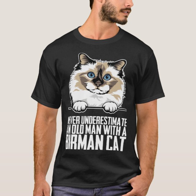 Birman cat  Birman kitten  Birman mom  1 T-Shirt (Vorderseite)