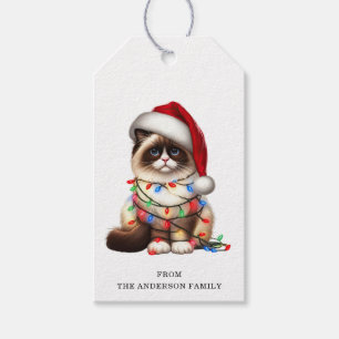 Birman Cat Gift Tags Geschenkanhänger
