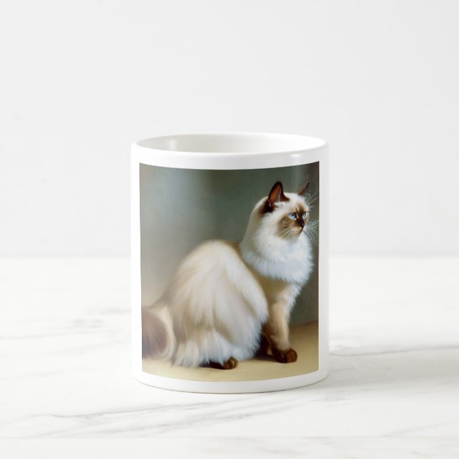 Birman Cat Kaffeetasse (Mittel)