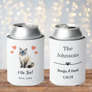 Birman Cat Wedding Can Cooler Gevor Dosenkühler