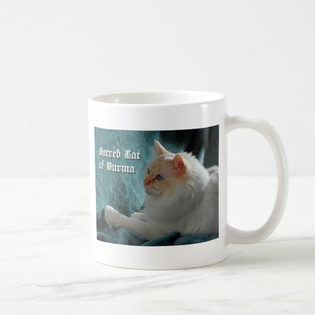 Birman Katze Geschenke Tasse (Rechts)