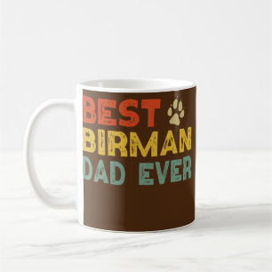 Birman-Katze Vater Besitzer Züchter Liebhaber Kitt Kaffeetasse