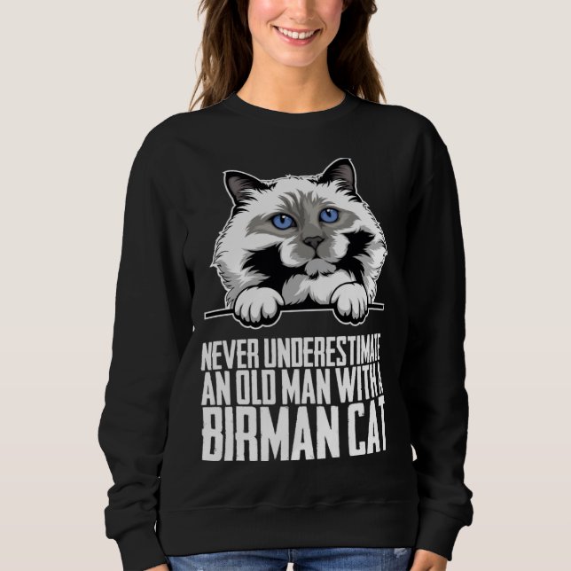 Birman mom  Birman kitten  Birmans  2 Sweatshirt (Vorderseite)