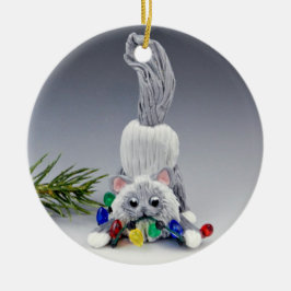 Birman Ragdoll Cat Keramik Ornament