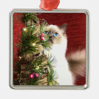 Birman Weihnachtsbaum-Verzierung Ornament Aus Metall