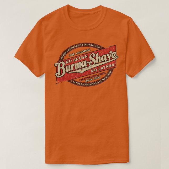 BirmaShave 1925 T-Shirt (Design vorne)