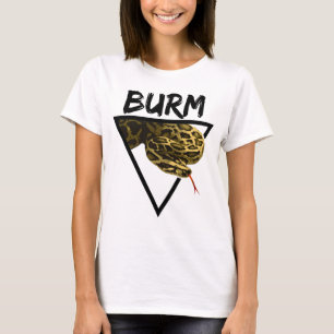 Birmese Python Geometrie T-Shirt