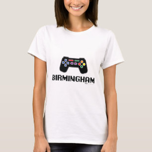 Birmingham 8-Bit Gamer City T-Shirt
