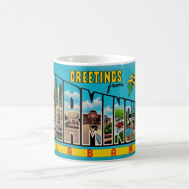 Birmingham AL Grußveranstaltung Tasse (Mittel)