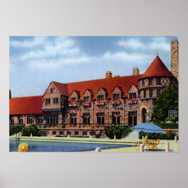 Birmingham Alabama Country Club Poster (Vorne)