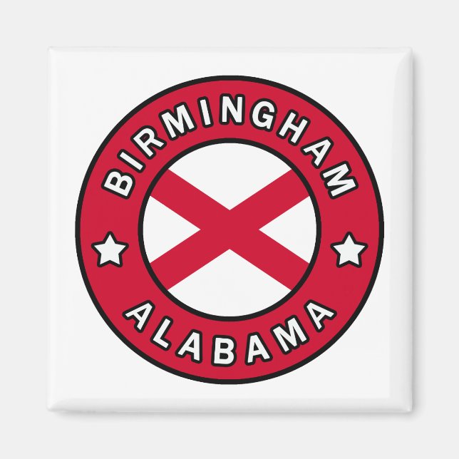 Birmingham Alabama Magnet (Vorne)