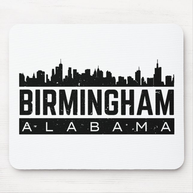 Birmingham Alabama Mousepad (Vorne)