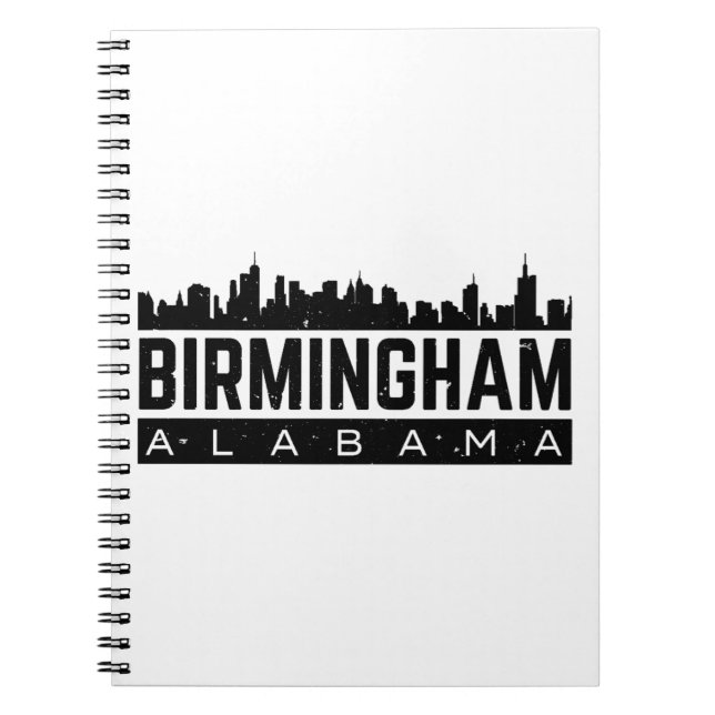 Birmingham Alabama Notizblock (Vorderseite)