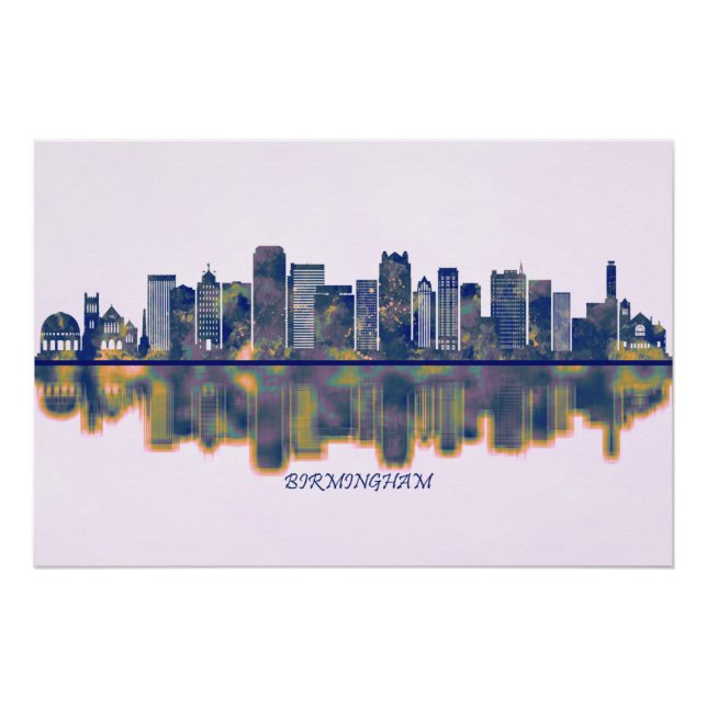 Birmingham Alabama Poster (Vorderseite)